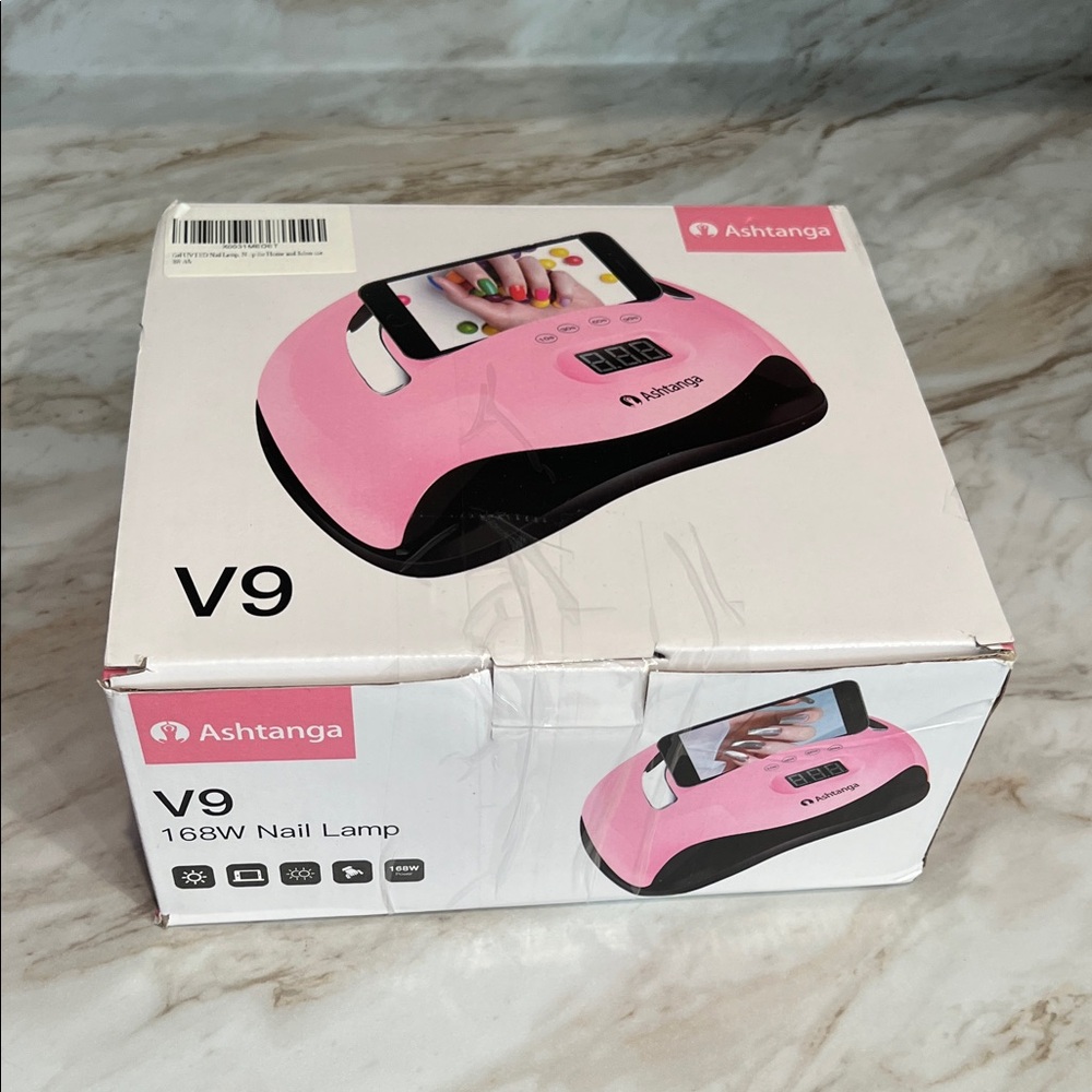 Pink Nail Lamp V9